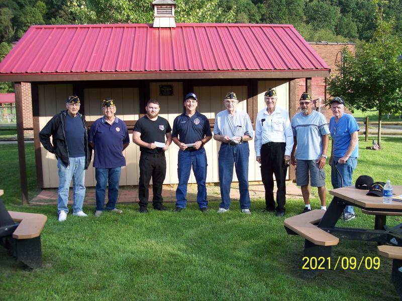 McCook Post 529 (Dillonvale, Ohio) honors police, VFD and EMS services